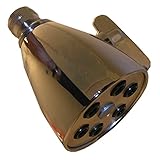 LASCO 08-2263 Speakman Style Brass Shower Head with 1/2-Inch Female Pipe Thread and Six Plungers, Me