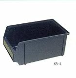 導電性パーツボックス KB‐4EB 黒(12個セット)