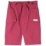 monkuwa 撥水ギャルソンエプロン プラム