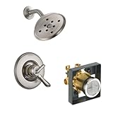 Delta Delta KSDLI-T17294-SS Linden Shower Kit Pressure-Balance Dual-Function Cartridge, Brilliance S