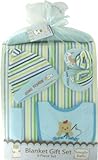 Snugly Baby 6-Piece Blanket Gift Set in Blue - Styles May Vary by Snugly Baby