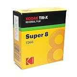 コダック スーパー8 白黒リバーサル トライ-X 7266 / 50フィート カートリッジ