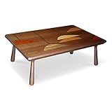 Takatatsu&amp;Co.(有)高松辰雄商店 Sudden Lamp サデンランプ 120 ウォールナット ヒーター無し ローテーブル 幅120×奥行80×高40cm 国産 日本産 タカタツ WOODPATTERN