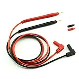 A-CRAFT テスターリード 金メッキ 銅芯タイプ 1000V 10A 赤 黒 セット