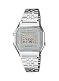 CASIO カシオ LA-680WA-7 LA680WA-7 スタンダード デジタル シルバー グレー レディースウォッチ 腕時計 [並行輸入品]