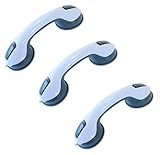 GJTr 吸盤 式 手すり ドアノブ バスタブ 浴室 トイレ 壁 高齢者 転倒 防止 予防 3個セット