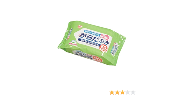 アイリスオーヤマウェットティッシュからだふき60枚wty 60l アイリスオーヤマ Iris Ohyama おしりふき Amazon