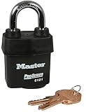 MASTER LOCK 6121KA - #6121 再鍵可能 南京錠 同一鍵 幅2-1/8インチ シャックル 1-1/8インチ