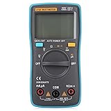 BSIDEデジタルマルチメーターzt98 6000カウントバックライトAC / DC電圧計電流計Ohmポータブルメーター電圧メーター