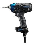 日立工機 インパクトドライバー AC100V 最大トルク165N・m ブルー 10mコード、ケース付 WH12VE(SCMB)
