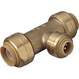 SharkBite U359LFA 1/2-Inch by 1/2-Inch by 1/4-Inch Reducing Tee Retail Packaging [並行輸入品]