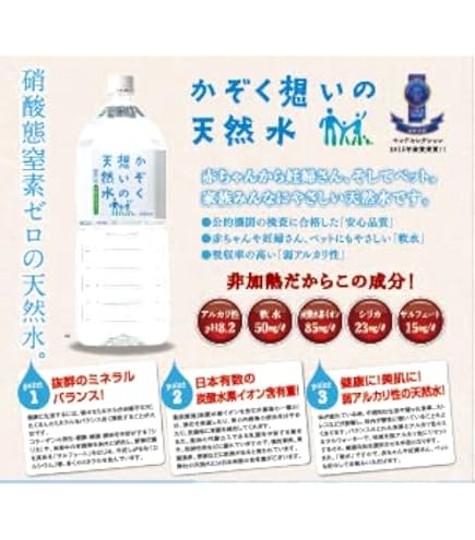 Amazon.co.jp: かぞく想いの天然水500ml×24本 : 食品・飲料・お酒