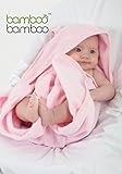 Organic Bamboo Hooded Baby Bath Towel Naturally Hypoallergenic Anti-Bacterial and Ultrasoft (75cm x 