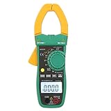 MASTECH MS2026 オートレンジ デジタル AC クランプメーター 電流計 電圧計 抵抗計 静電容量 & 周波数 テスト [並行輸入品]