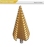 1ピース4-32ミリメートル鋼ドリルビットhss六角シャンクパゴダステップ金属穴カッター電動工具アクセサリー