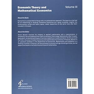 Economic Theory and Mathematical Economics