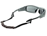Ergodyne Skullerz 3280 Elastic Coil EyeWear Lanyard, Black by Ergodyne