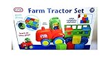 Fun Time Farm Tractor Set With Alphabet Blocks Age 18 Months [並行輸入品]