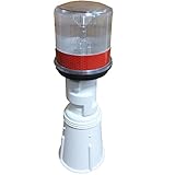 ソーラー工事灯・直径80mm（赤点滅・赤高輝度反射テープ付/コーン用ジョイントセット）