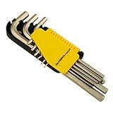 Olympia Tools 04-908 SAE Hex Key Wrench, 9-Piece [並行輸入品]