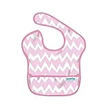 Bumkinsスーパービブピンクシェブロン (Hippychick) (x 6) - Hippychick Bumkins Super Bib Pink Chevron (Pack of 6) [並行