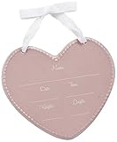 C.R. Gibson Stepping Stones Ceramic Keepsake Gift Set, Pink Heart by C.R. Gibson [並行輸入品]