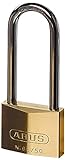 Abus 65/50 HB80 Brass Padlock Long Shackle Carded
