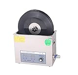 CGOLDENWALL　　超音波レコード洗浄機　デジタル表示　消費電力調整　ブラケット付き6Ｌ　自動回転110v 温度制御　時間調整 (洗浄機＋ブラケット)
