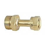 Uniweld F41 Brass Adaptor from CGA200 "MC" Tank to CGA520 "B" Regulator [並行輸入品]
