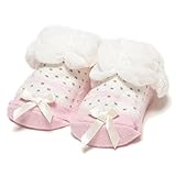 バレエシューズ風カップソックス ライト ピンク 11-13cm