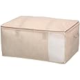 東和産業 ふとん収納 ベージュ 約65×45×30cm