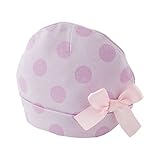 (チャックル) chuckle ドットサテンリボン帽子【42-44CM・44-46CM】 パープル 44-46cm P9277-46-80