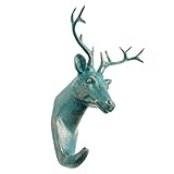 家庭用樹脂ユーティリティホームインテリア壁フック動物デザインPothook Aeneous Deer