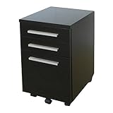 国産 完成品 ワゴンLU-ワゴンブラックカラー[幅35.3cm 奥行42.1cm] 4120094