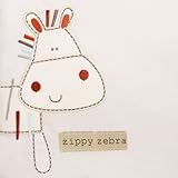 Bed-e-Byes 117 x 137cm Zippy Zebra Room in a Box Tab Top Curtains with 1-Tog Coveret by Bed-e-Byes