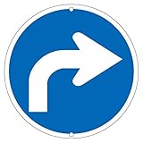 道路標識 道路 311-B右【代引不可】 生活用品 インテリア 雑貨 文具 オフィス用品 その他の文具 オフィス用品 [並行輸入品]