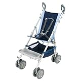Maclaren Major Elite Stroller, Soft Blue/Navy by Maclaren [並行輸入品]