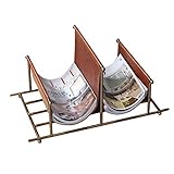 オフィスレザーブックスタンドデスクトップフォルダヨーロッパシンプルマガジンラック新聞ラック新聞ラック