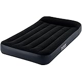 [ インテックス ] Intex エアーベッド ピローレストクラシック グレー 64145 TWIN シングル 電動 エアーマット エアベッド 寝具 [並行輸入品]