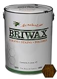 ブライワックス[BRIWAX]オリジナルワックス （ウォールナット色）5L