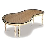 Takatatsu&amp;Co.(有)高松辰雄商店Rough_walnut ラフ スケッチ ナラ 120変形 ヒータ無しテーブル Takatatsu なみだ脚 国産 タカタツ フレンチ＆北欧テイスト アンティーク調 座卓