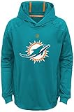 Miami Dolphins Youth NFL「Mach」プルオーバーフード付きスウェットシャツ
