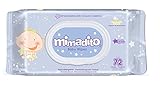 Baby Wipes by MIMADITO - Made With Natural Extracts Purified Water. Light Scent and Soft Cloth. Keep