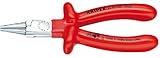 クニペックス KNIPEX 2207-160 * 絶縁丸ペンチ 1000V