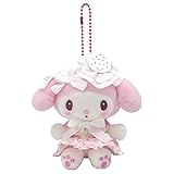 ナカジマコーポレーション(Nakajima Corporation) マイメロディ・クロミ マスコットコレクション マイメロディ 白いちご 208040-25 H13×W7.5×D6cm