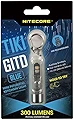 NITECORE（ナイトコア）"TIKI GITD BLUE" 青く光るTIKI キーライト ミニライト LED USB充電 通勤 通学 ランニング  防災 緊急