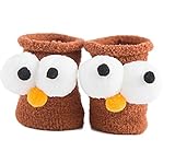 可愛い目玉靴下　子供　靴下　ベビー　子供　ソックス　下着 (4歳～6歳, ブラウン)