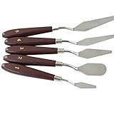 ペンチングナイフ　ペンテイングナイフ　油絵　ナイフ　画材セット　5本セット