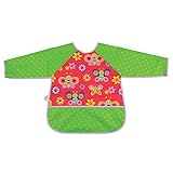 Long Sleeve Craft Apron, Butterfly by Stephen Joseph Art [並行輸入品]