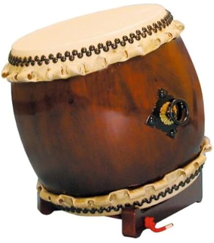 Amazon | 締太鼓30cm(ボルト締め・くりぬき胴) 木製座り台座セット